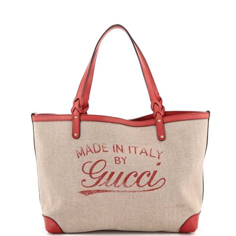 gucci craft tote